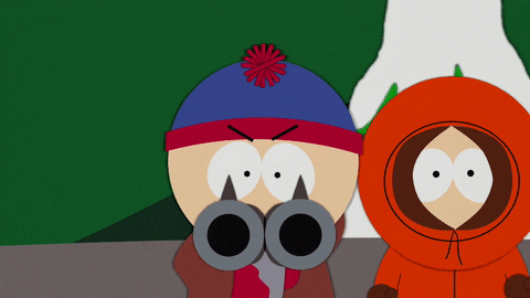 Nosy Stan Marsh South Park GIF