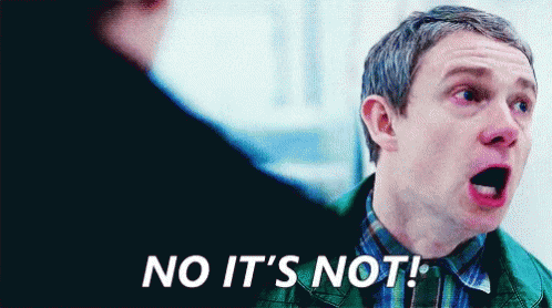 Martin Freeman Not GIF