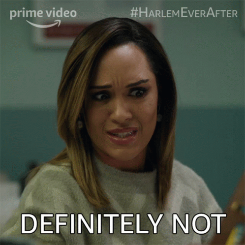 Oh Definitely Not GIF