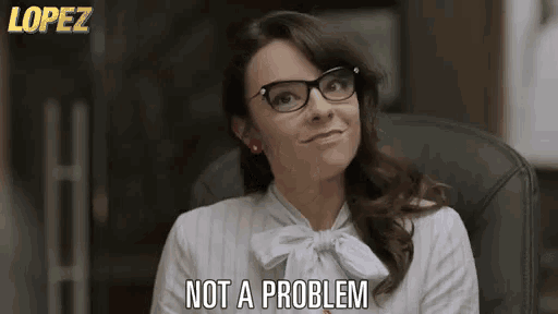 Not A Problem Gif GIF