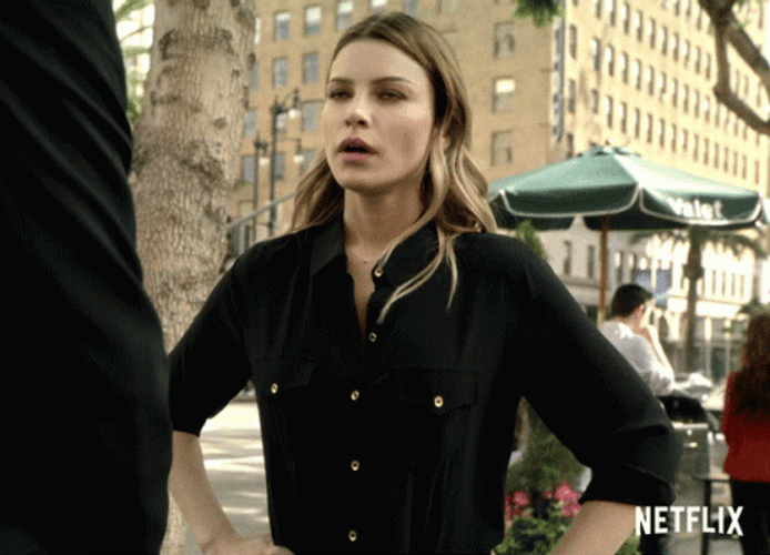 Not Amused Lauren German GIF