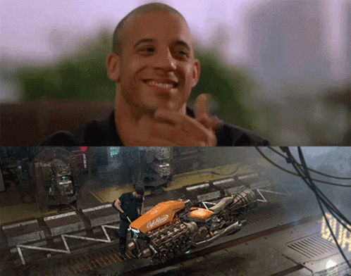 Not Bad Vin Diesel GIF