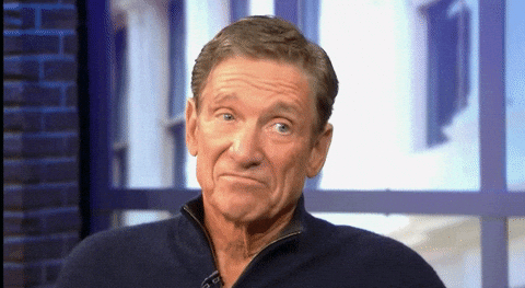 Not Believing Nod Maury GIF