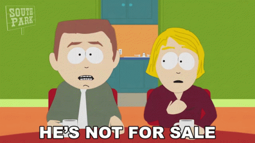 Not For Sale South Park Stephen Linda Stotch GIF
