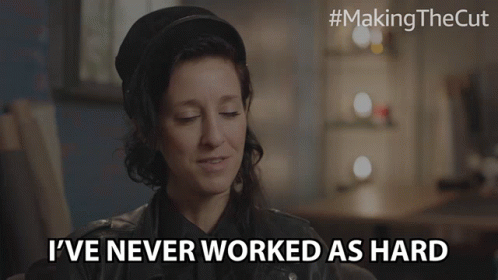 Not Hardworking Esther Perbandt GIF
