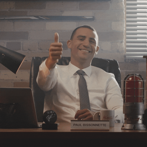 Not Impressed Paul Bissonnette Thumbs Down GIF