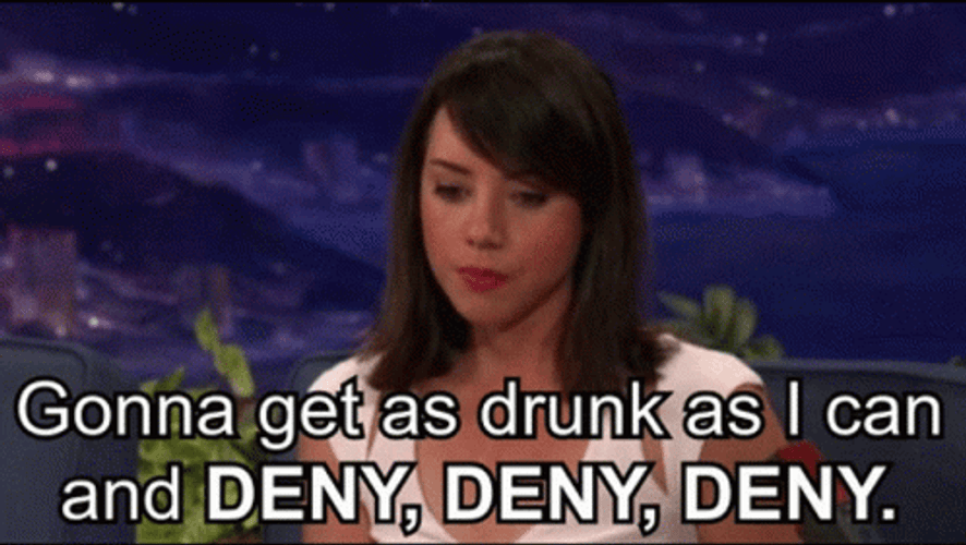 Not In Denial Aubrey Plaza GIF