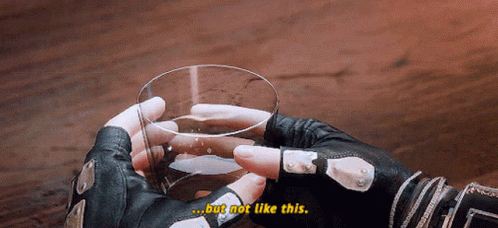 Holding A Drink Even He Not Like This GIF