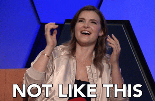 Sarah Not Like This Reaction In Tv Shows GIF