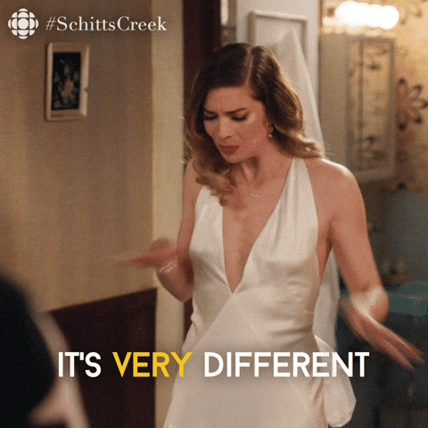 Not Like Us Alexis Rose Schitts Creek GIF