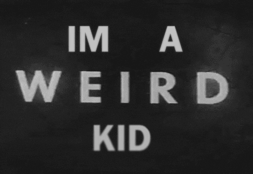 Not Like Us Weird Kid Digital Design GIF