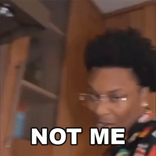 Not Me Gay Man GIF
