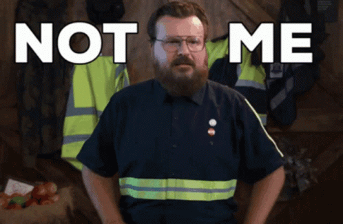 Not Me Technician Bow GIF