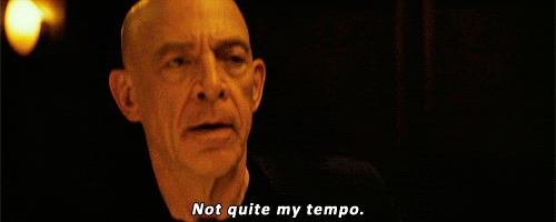 Not Quite My Tempo Jk Simmons GIF
