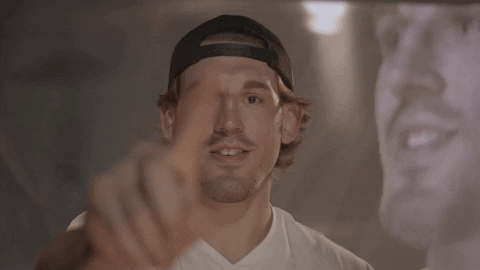 Not So Fast My Friend Guy Backwards Cap GIF