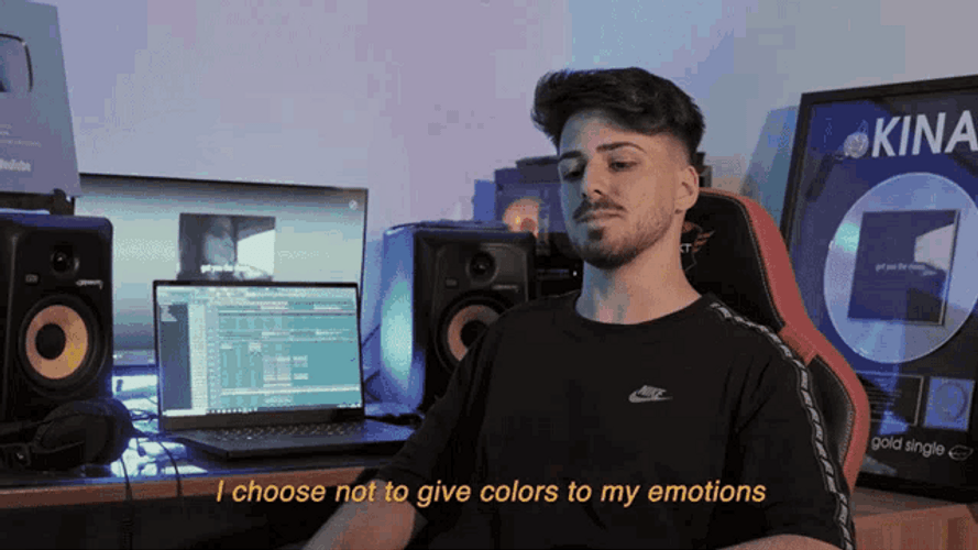 Not To Give Colors My Emotions GIF