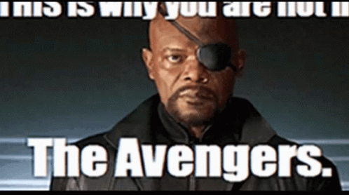 Not Welcome To The Avengers Team Meme GIF