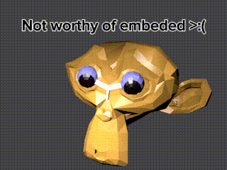 Not Worthy Blender Monkey GIF