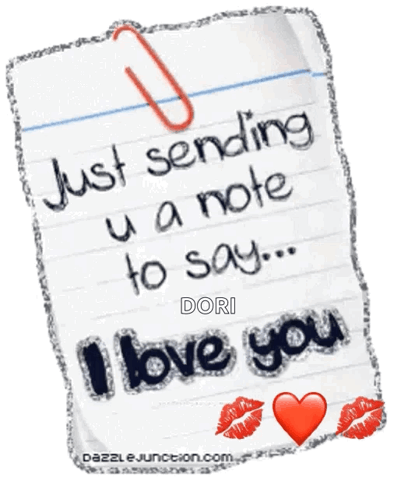 Note Saying Sending U Say I Love You