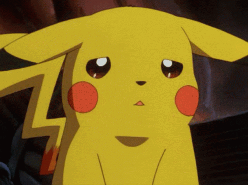 No Nothing Pikachu GIF