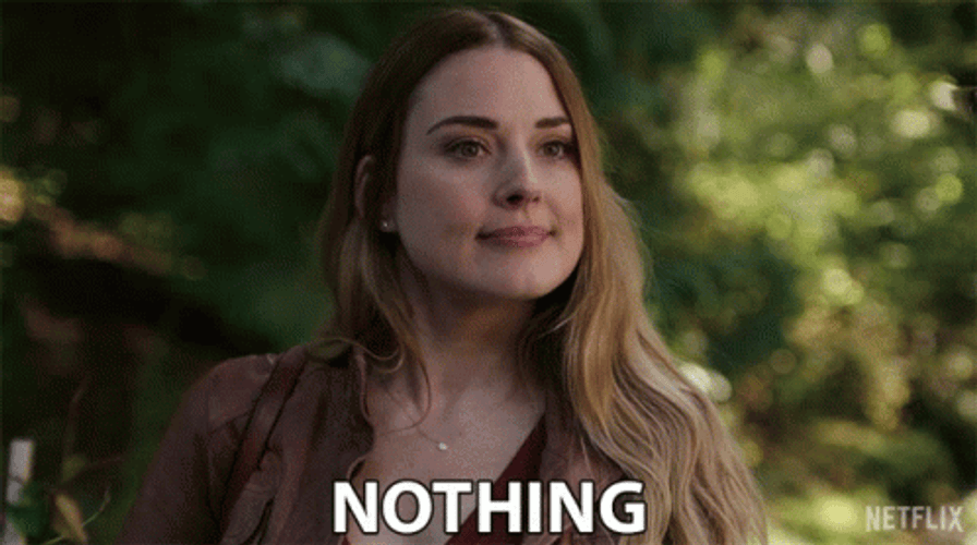 Nothing Alexandra Breckeridge GIF