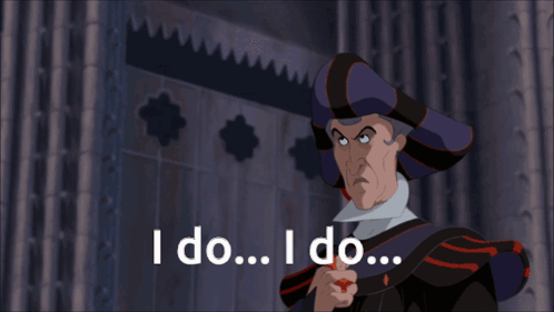 Notre Dame Claude Frollo I Do GIF