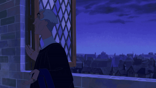 Notre Dame Claude Frollo Leads The Way GIF