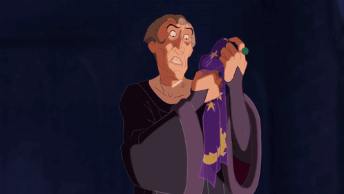 Notre Dame Judge Claude Frollo GIF