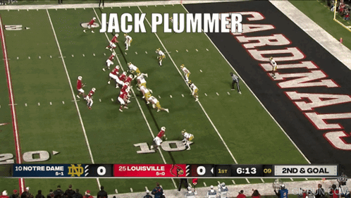 Notre Dame vs Louisville Football Game