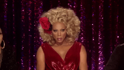 Notti Bop Rupaul Head Shake GIF