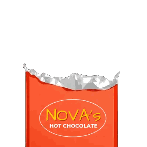 Nova's Hot Chocolate With Woman Sticking Head Out