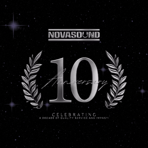 Novasound 10 Anniversary Success GIF