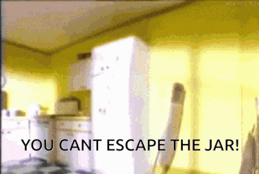 Novel Nymphs Jar Gif GIF