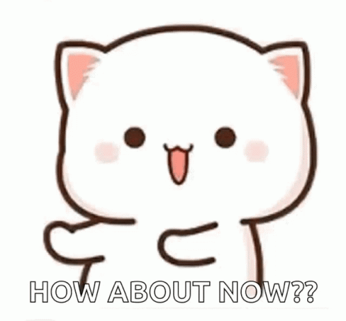 Now Peach Cat Is Dancing GIF