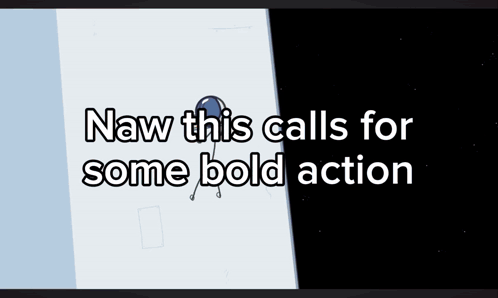Now This Calls For Some Bold Action Poster GIF