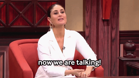 Now We Are Talking Here GIF