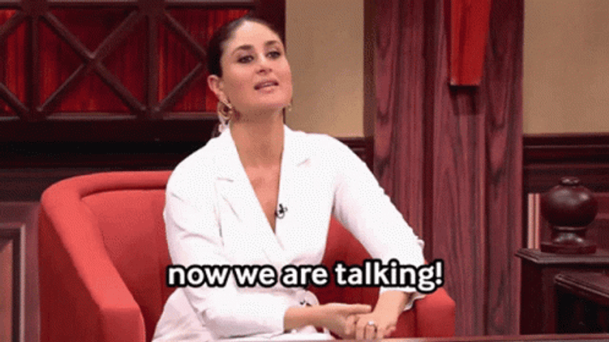Now We Are Talking GIF