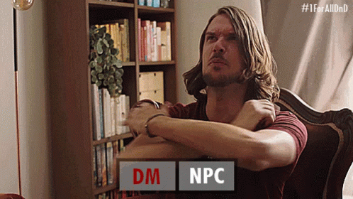 Npc Dark Lord Gamer Screaming Meme GIF