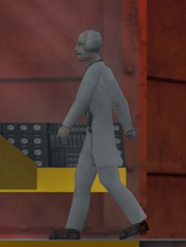 Npc Half Life Game Character Walking GIF