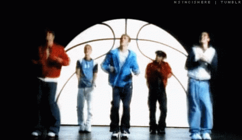 Nsync Group Choreo Dance GIF