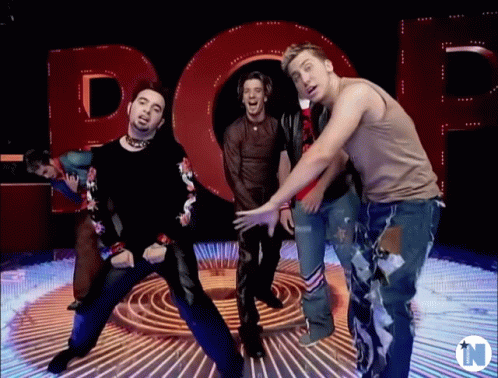 Nsync Pop Music Performance GIF