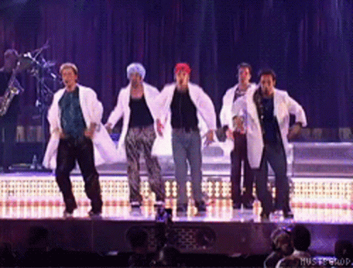 Nsync Salute Dance Step GIF