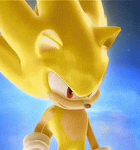 Super Sonic Sonic The Hedgehog Transition GIF