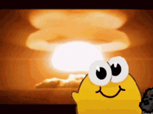 Nuclear Bomb Explosion With Steamhappy GIF