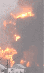 Nuclear Explosion Wildfire GIF