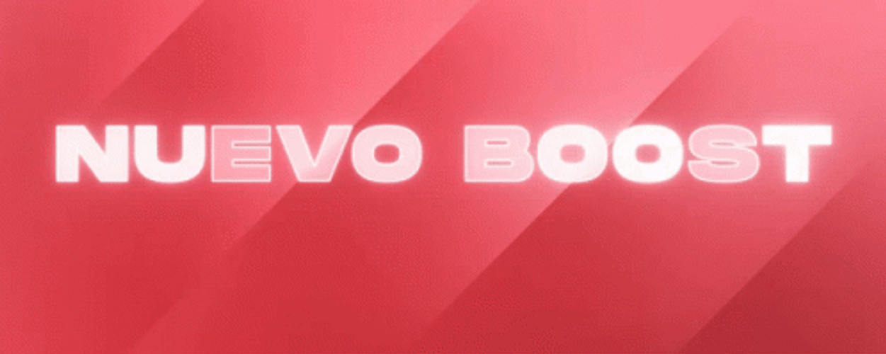 Nuevo Boost Text Animation GIF