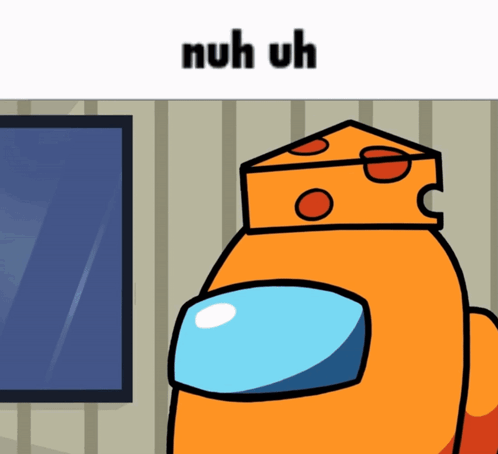 Nuh Uh Cheese Robot Machine Anime GIF