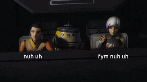 Nuh Uh Fym Nuh Uh Gif GIF