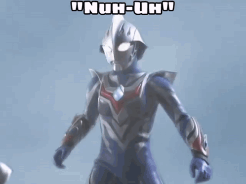 Nuh Uh Red And Blue Warriors Fight GIF