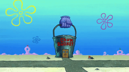 Nuke Exploding In Bikini Bottom Spongebob GIF